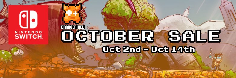 OrangePixel's tweet image. Running a 35% OFF sale on all OrangePixel games on Nintendo Switch!   Complete your collection!

Read all about it (and sign-up to the newsletter) here : orangepixel.net/signup/ #indiegames #nintendoSwitch #Switch2 #gaming