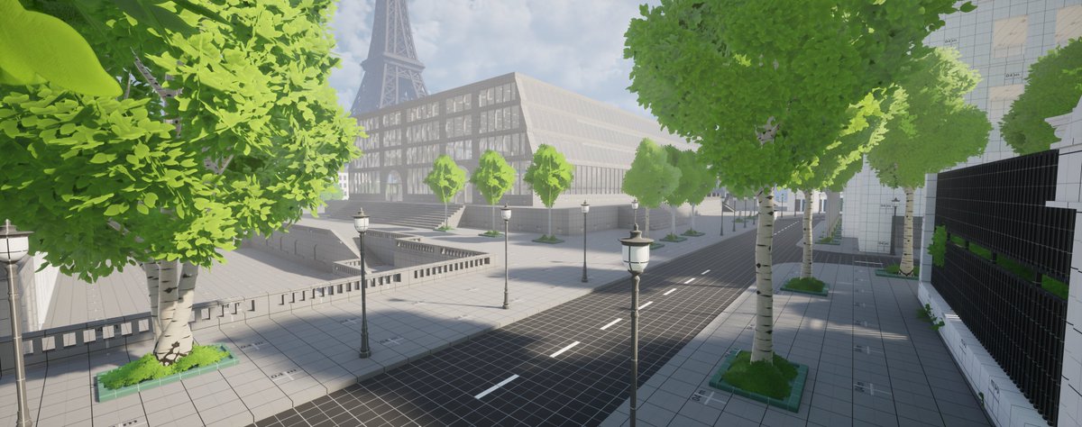 redwik_'s tweet photo. Hello everyone 👋 

Now that I have finished creating the buildings and the destruction feature, I have found some important and striking locations for the level. 

see my previous post

#Battlefield #Blocktober #WIP #LevelDesign https://t.co/6zHdCPfajQ