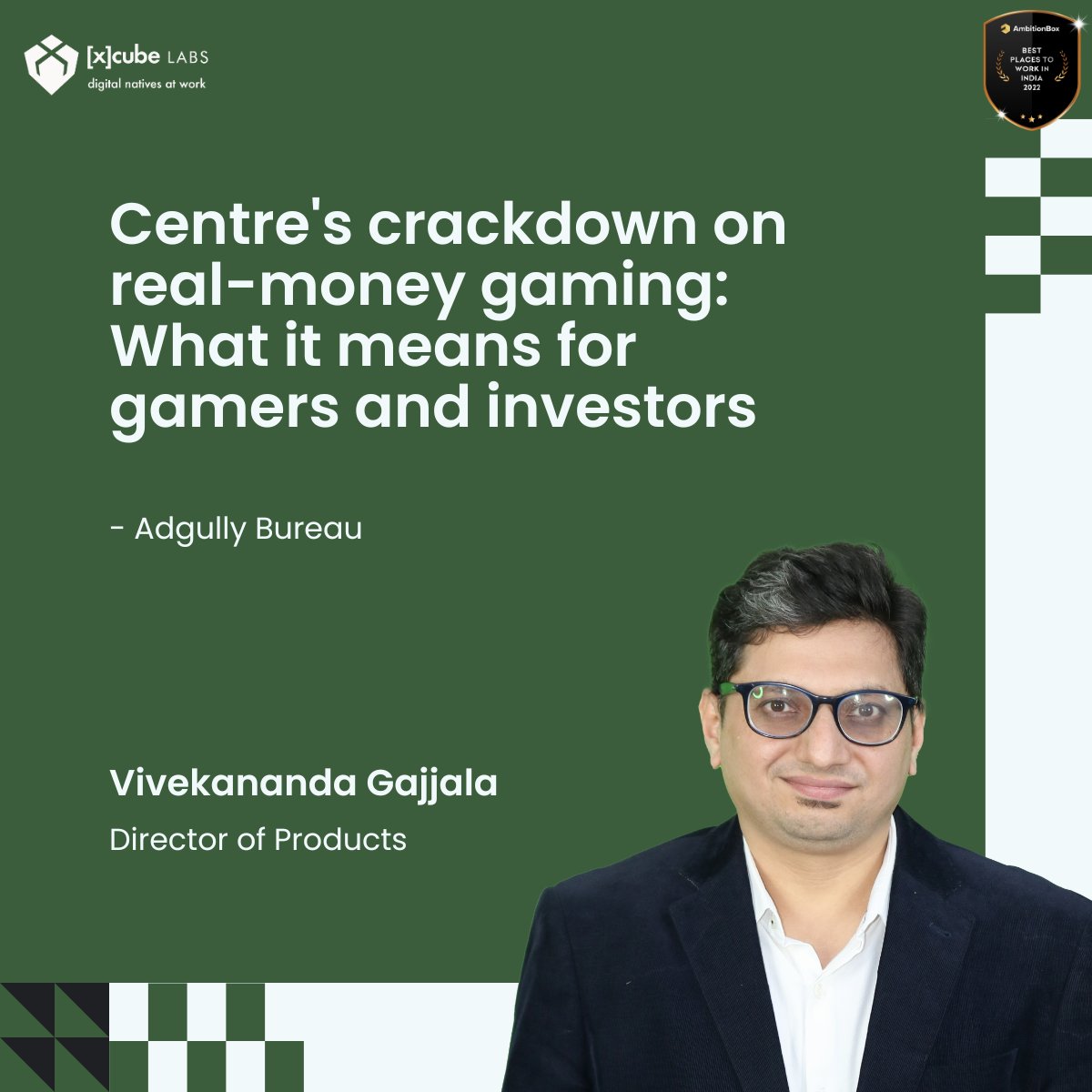 India’s real-money gaming sector is at a reset moment. CBI action is raising the bar, where only platforms built on compliance, transparency, and trust will survive. Growth alone won’t cut it anymore. In this insightful feature by Adgully, Vivekananda Gajjala, our director of