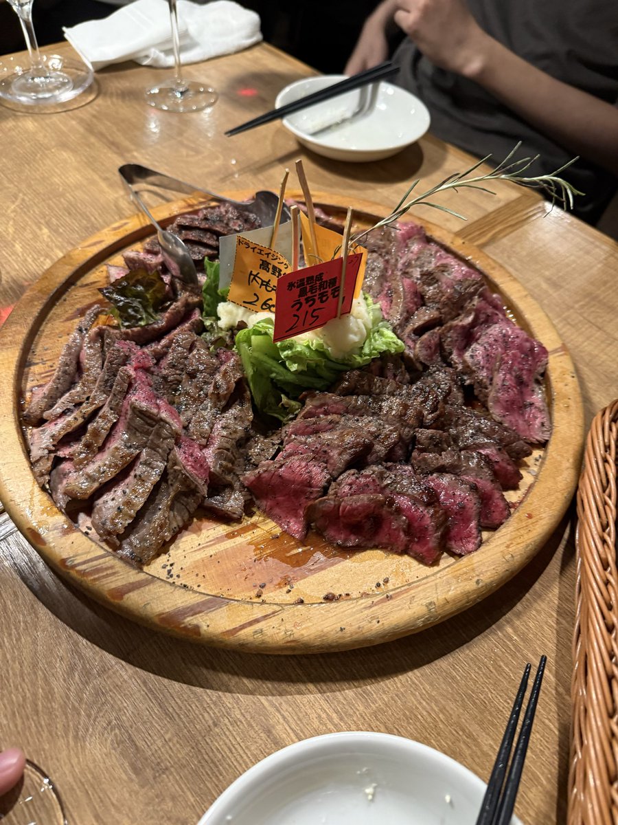 肉を食べてきた