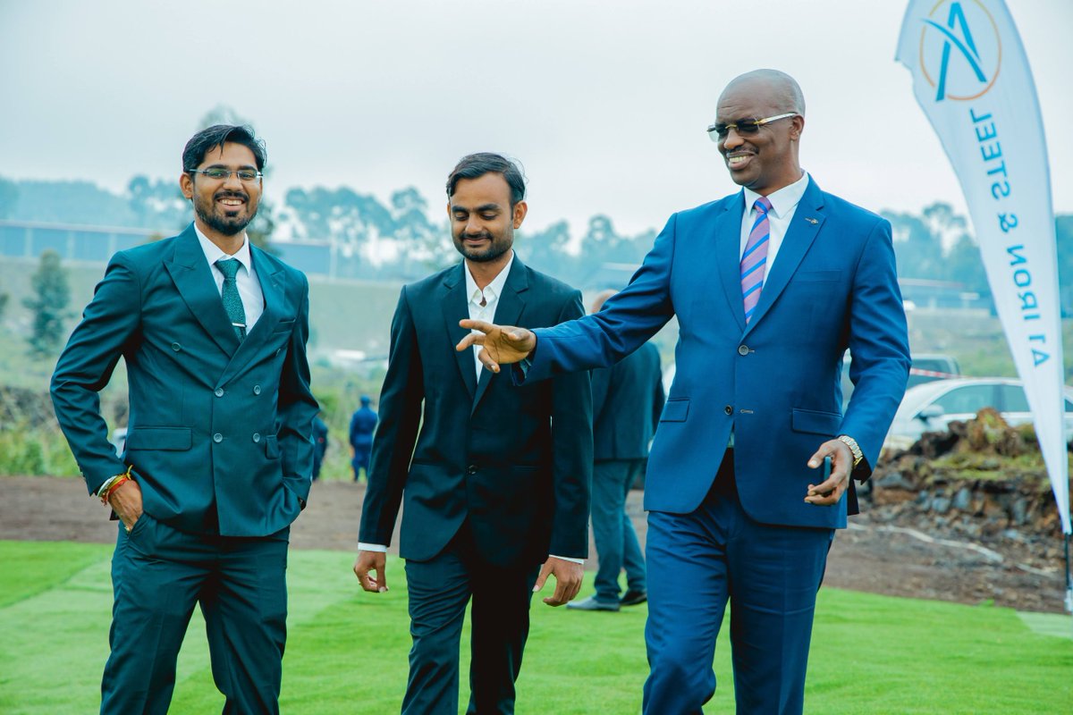 a1steelrwanda's tweet photo. Did you think that was it? Not at all! 🎉

Our groundbreaking ceremony was a celebration so big — with Rwanda’s esteemed leaders, dignitaries &amp; our incredible team 🇷🇼✨
A historic milestone marking strength, unity &amp; progress 🏗️
 #Groundbreaking #A1SteelRwanda #StrongerTogether https://t.co/FMREVsJa5b