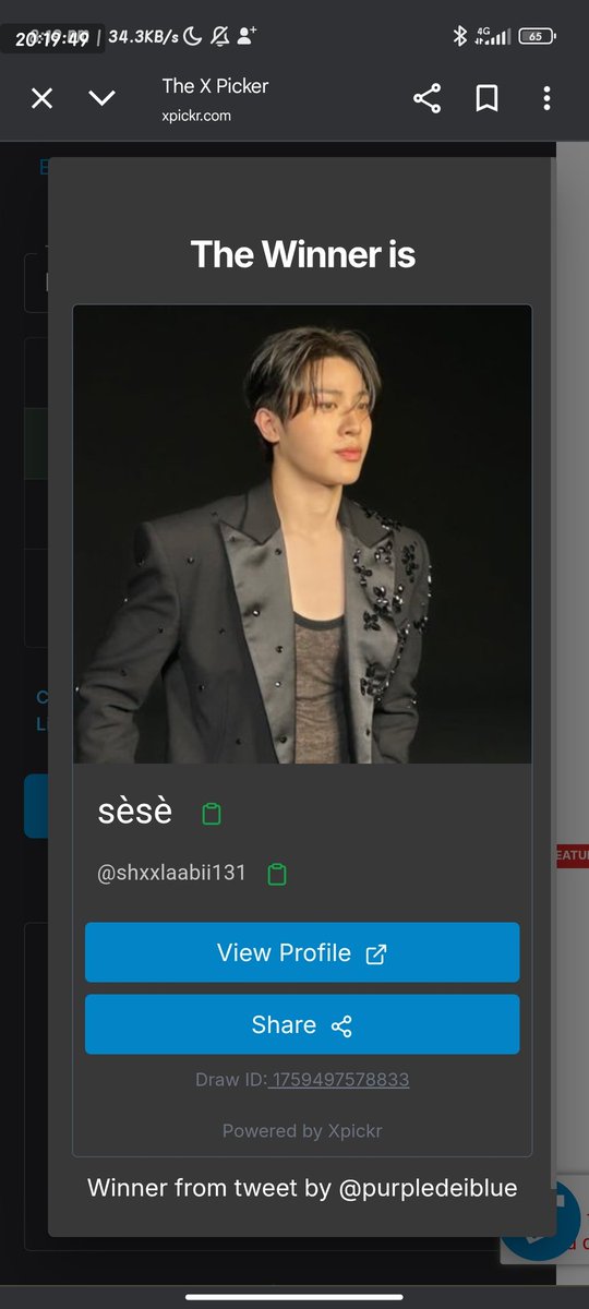 purpledeiblue's tweet photo. winner minggu inii
@shacousticcc 
@kaykay_sahii 
@Sunlight_206 
@shxxlaabii131 

Dm aku buat claim yaa, buat yang belum menang, sampai juga di Jum'at minggu depaaan 😍🫶🏻

Terimakasih banyak atas kesediaan kalian ikutin GA kesyil-kesyilan ini 🥹🫶🏻 https://t.co/fDT7KUvoyg