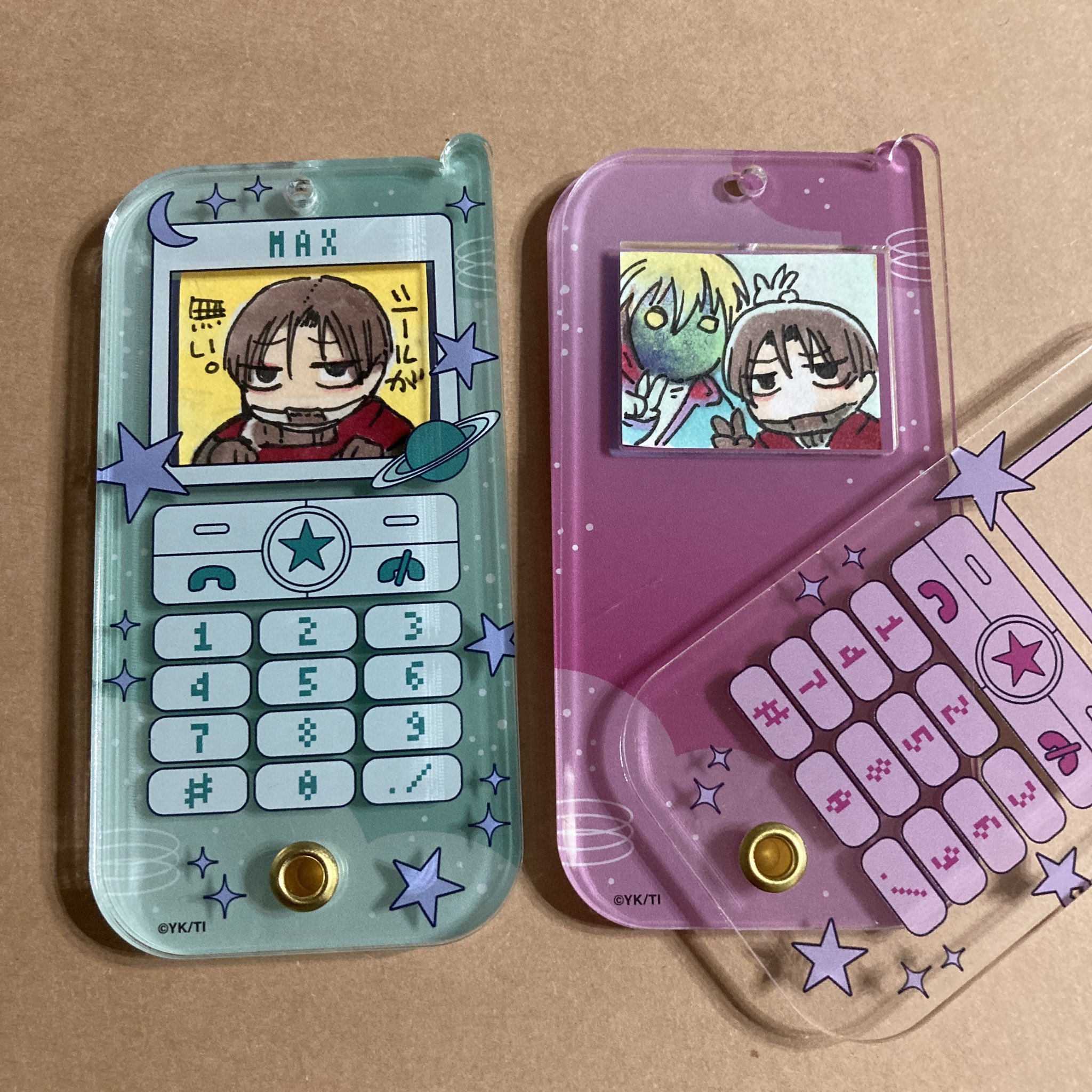 ミルキーサブウェイ ミルサブ TSUTAYA 携帯風アクリルケース マキナ