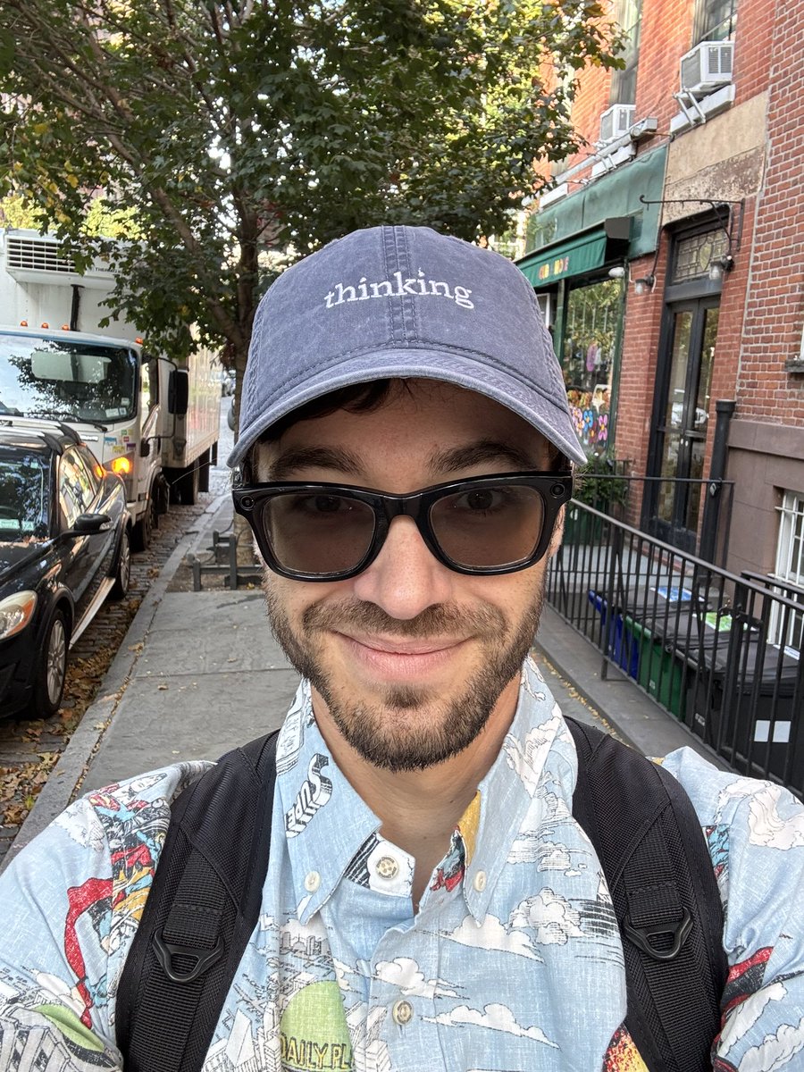 Just a man in his thinking cap
