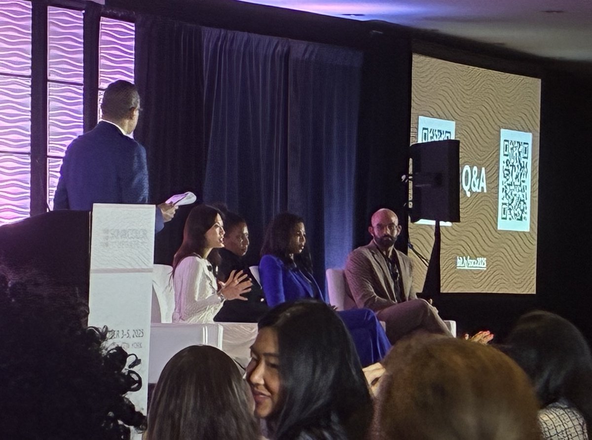 We’re live at the @Skinofcolorderm in NYC! Great discussions so far on GLP-1s with Drs Jennifer Soung and Karan Lal, and on energy-based devices with Drs Cheryl Burgess and Michelle Henry. Visit our website for coverage in the coming days!