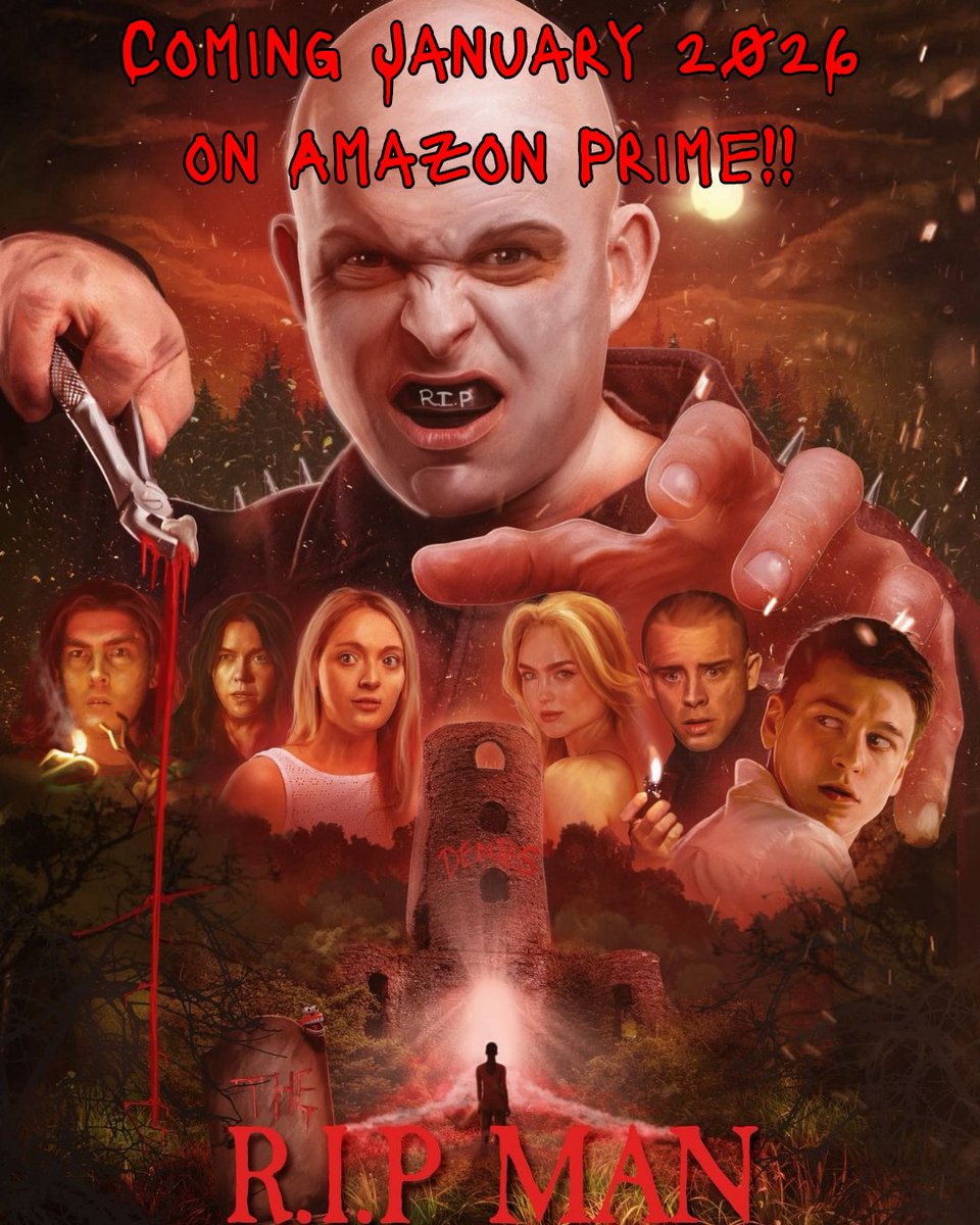 htwt_tate's tweet image. The RIP Man is officially coming on Amazon Prime on January 2026!! Hope you enjoy this movie at your own home!
#podcast #horror #horrorpodcast #horrormovie #theripman #announcement #amazonprime #videoondemand #streaming #tateirons #horrortalkswithtate #horrortalkswithtatepodcast