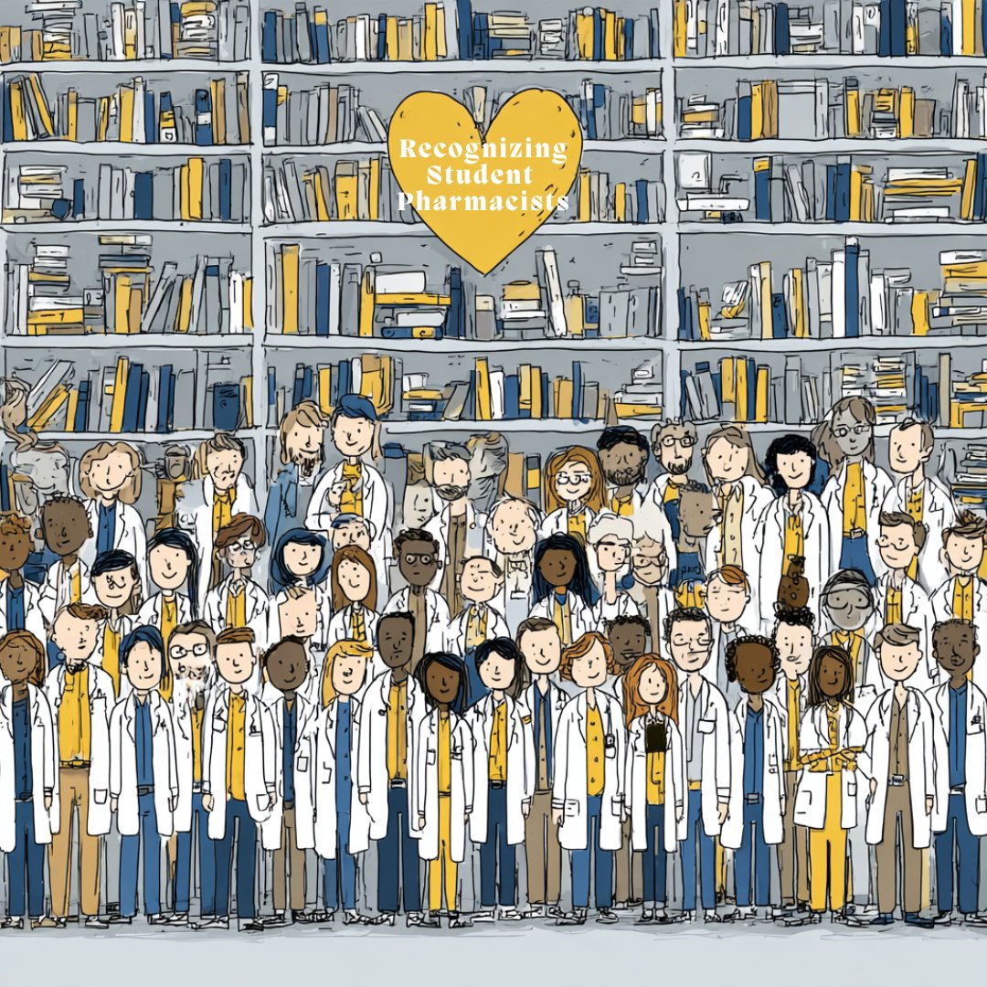 Today, we celebrate and recognize student pharmacists during this month of pharmacy recognitions!  #studentpharmacistday #APhM2025