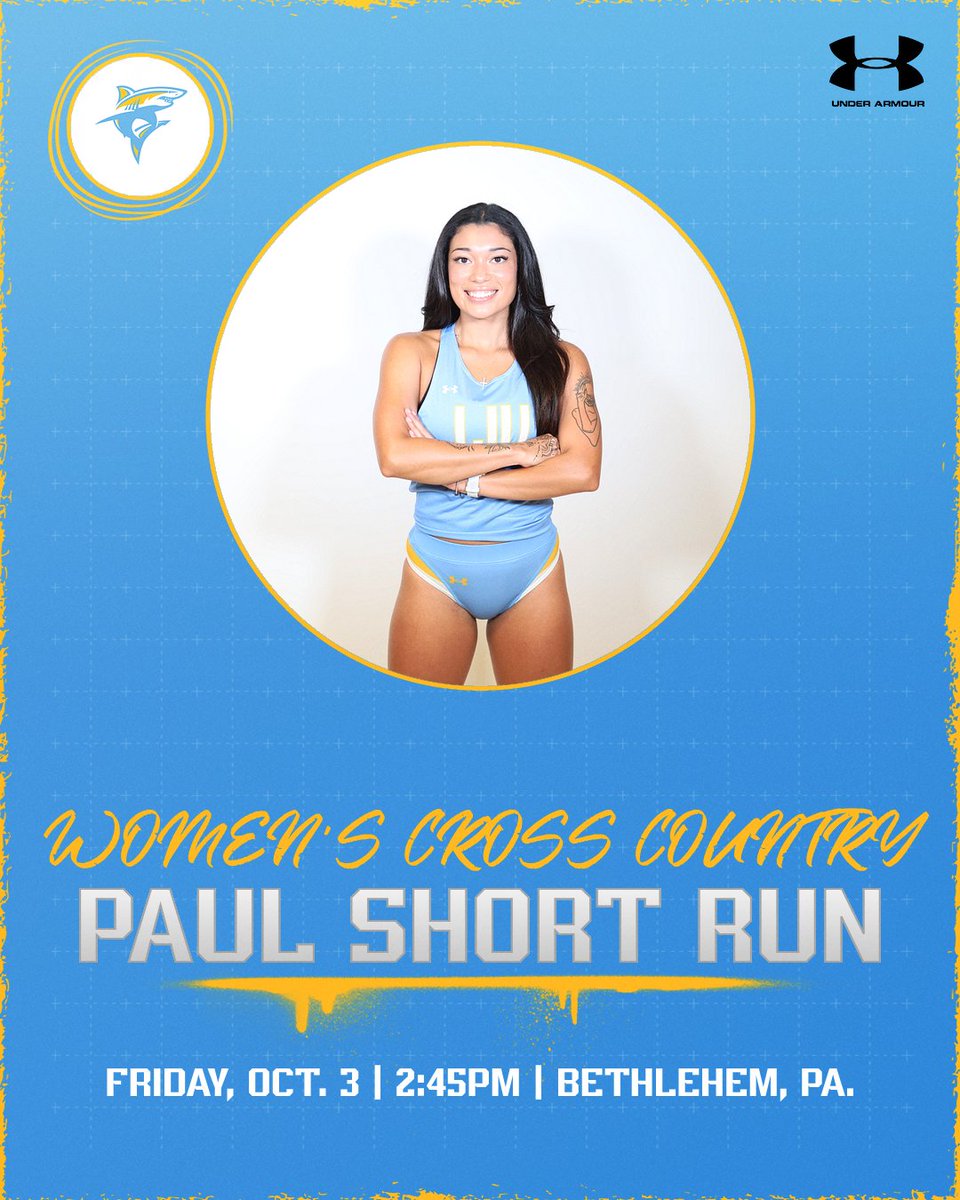 Locked in for the Paul Short Run! #FinsUp 🦈

🏟️| Lehigh
📍| Bethlehem, Pa.
⏰| 2pm EST (Men’s) &amp; 2:45pm EST (Women’s)
📊| results.leonetiming.com/xc.html?mid=81…