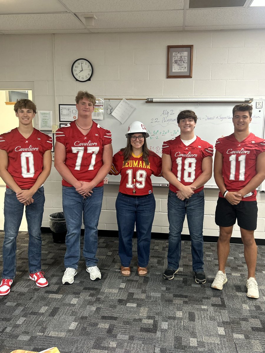 CoachPavlikBNHS's tweet photo. Mrs. Sladky EARNED the Hard Hat staff member of the week! Her relentless work to help all students improve in math is outstanding! Thank you! #CompassionForOthers https://t.co/JbJUxMTnBv