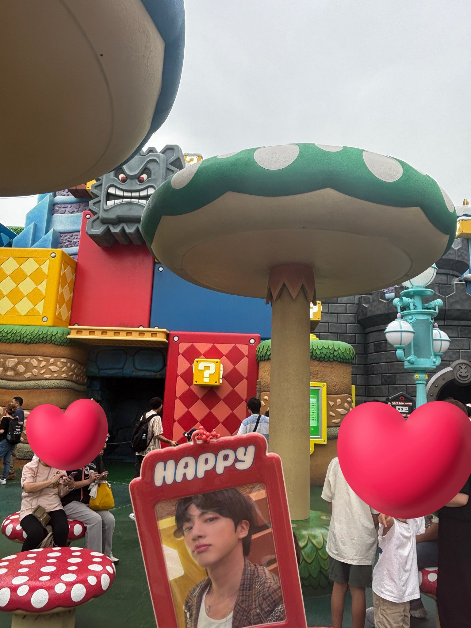 BTS JIN ジン 着用 ユニバ マリオ ベスト USJ Echo BTS JIN ジン 着用 ユニバ マリオ ベスト USJ Echo - メルカリ