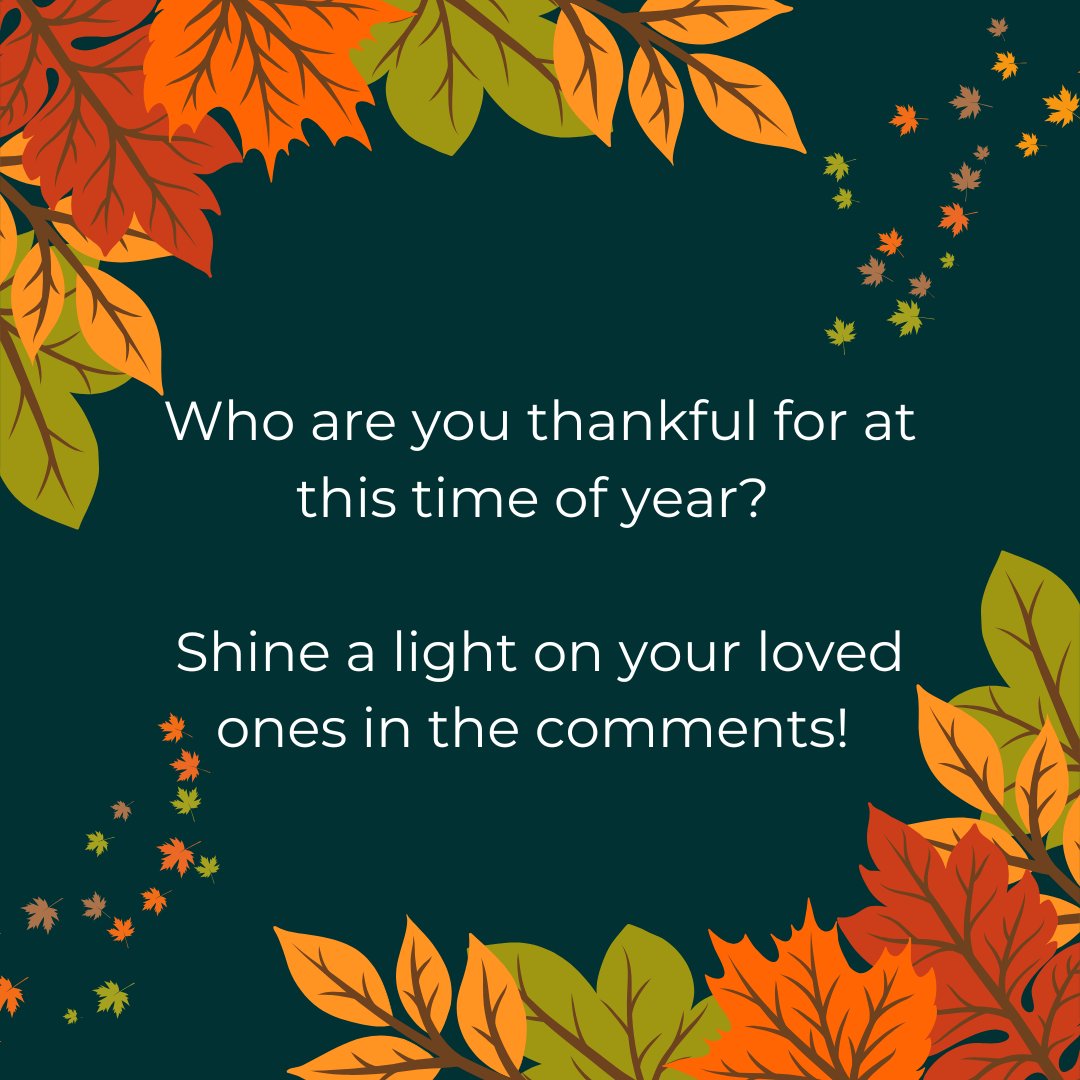 How have your loved ones shown up for you this year?