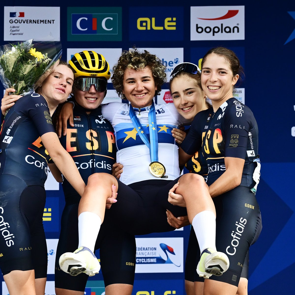 🥈 Mundial CRI
🥇 Mundial ruta
🥇 Europeo CRI
🥇 Europeo ruta

PAULA OSTIZ, PAMPLONA, 18 AÑOS.

#EuroRoad25