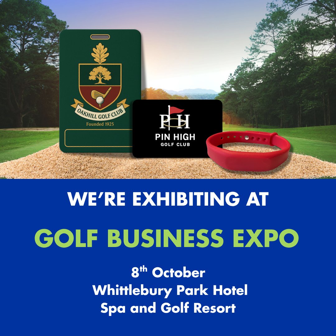 ⛳ Recovered after that Ryder Cup weekend?

Fancy joining us at the Golf Business Expo on Weds 8th October at Whittlebury Park? 

We'll be showing our membership cards, bag tags &amp; printers - samples available. Tickets at zurl.co/r6Iaz  

#GolfBusinessExpo #GolfBusiness