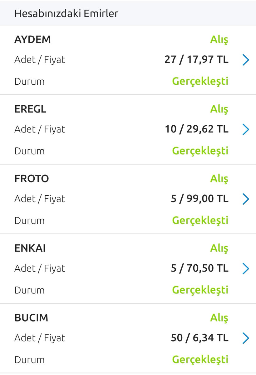 📈3 EKİM 2025📈
Bİr hafta daha eksiksiz bitirdik.. İnşallah yorulmadan, sıkılmadan finale doğru devam edeceğiz. 

#aydem +27
#eregl +10
#froto +5
#enkai +5
#bucim +50