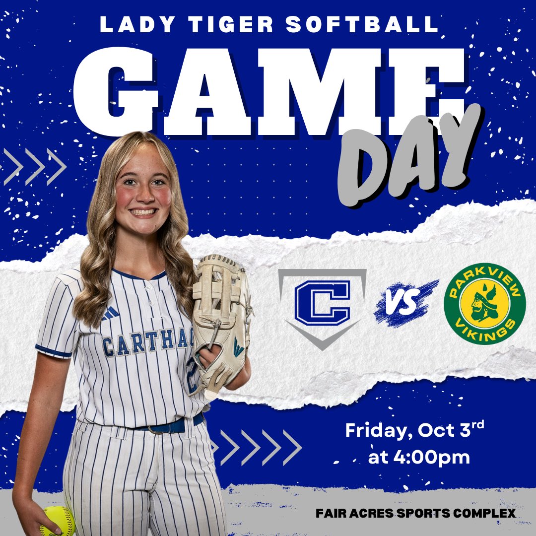Carthage Lady Tigers Softball tweet media