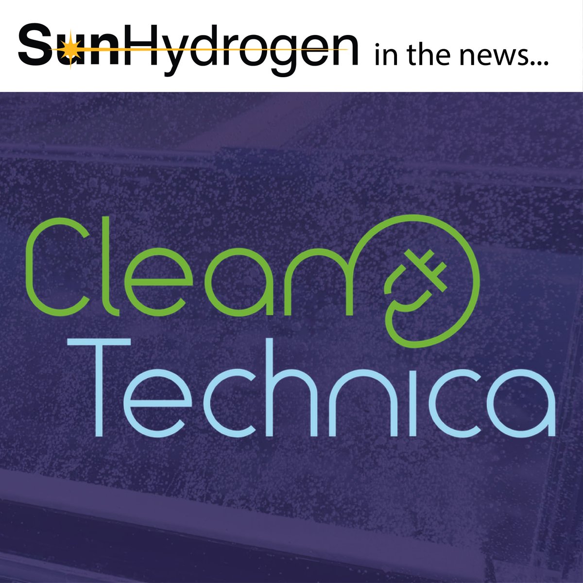 We are excited to receive this recent coverage from Tina Casey at <a href="/cleantechnica/">CleanTechnica</a>! #renewablehydrogen #cleanenergy #greenhydrogen

loom.ly/R4gnc3I