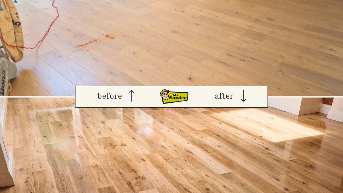 Would you believe a tired, scratched wooden floor could look brand new?
😇They’ve transformed a London home’s floors with expert sanding, buffing, and polishing. The result? Smooth, flawless surfaces that bring the space to life.

📞 London: 020 7381 9408 | Nationwide: 0800