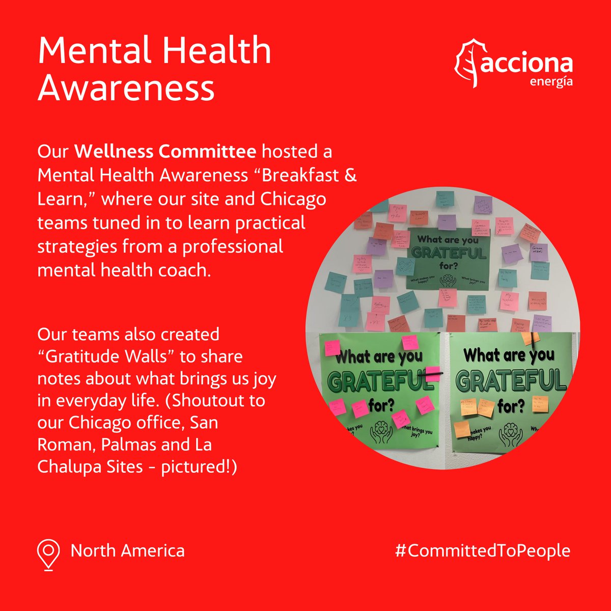 ✨ September People Recap! 

From our employee Town Hall and a special CEO visit, to month-long mental health initiatives — our teams came together across North America to strengthen connections this month. 🌎

#ACCIONAEnergia #ACCIONAteam