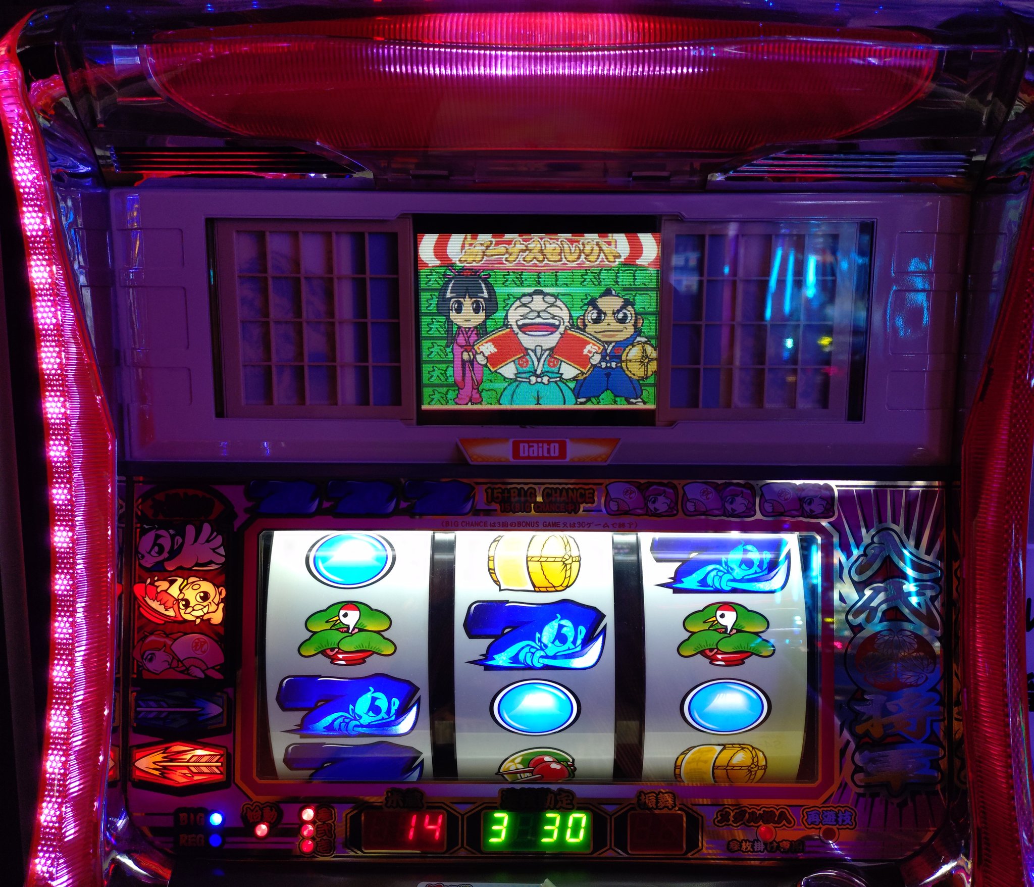 Taiki。　パチスロ吉宗 吉宗「2013年」 パチスロ スロット 機械割 天井 初打ち 打ち方