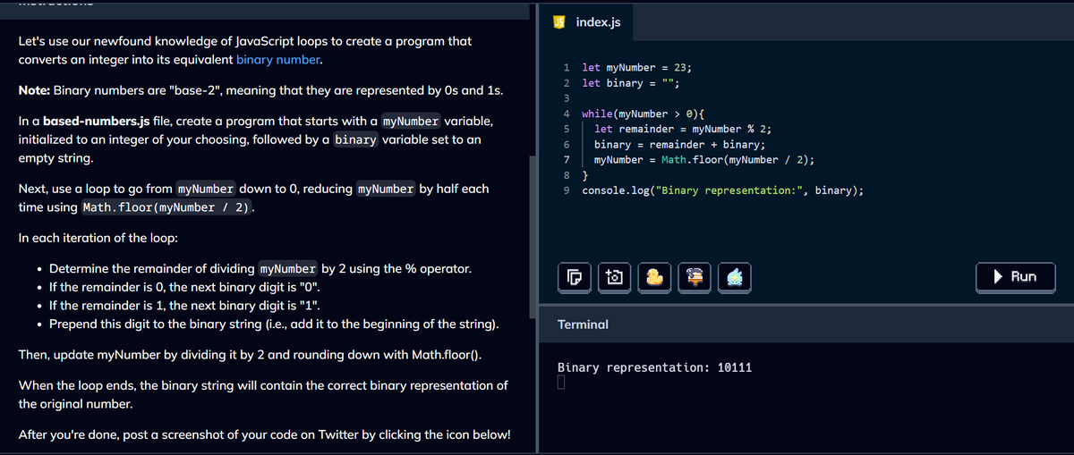 0xpotaato's tweet image. Based Numbers 🔢 #CodedexBasedNumbers @codedex_io