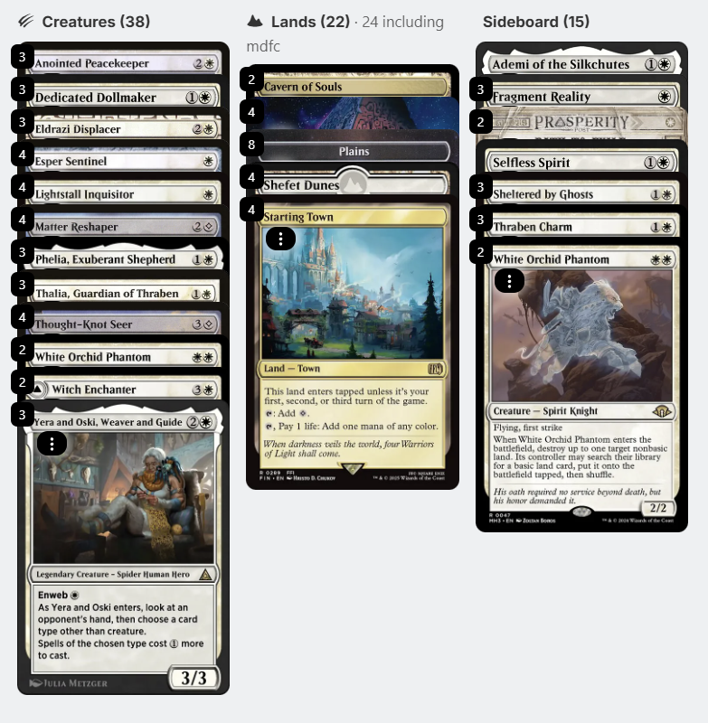 Testing decks for the Historic qualifier later this month. New deck, every stream. Come check it out!

<a href="/BrackAttackG/">Bracken</a> - Twitch, Kick, YouTube

--> Moxfield <--