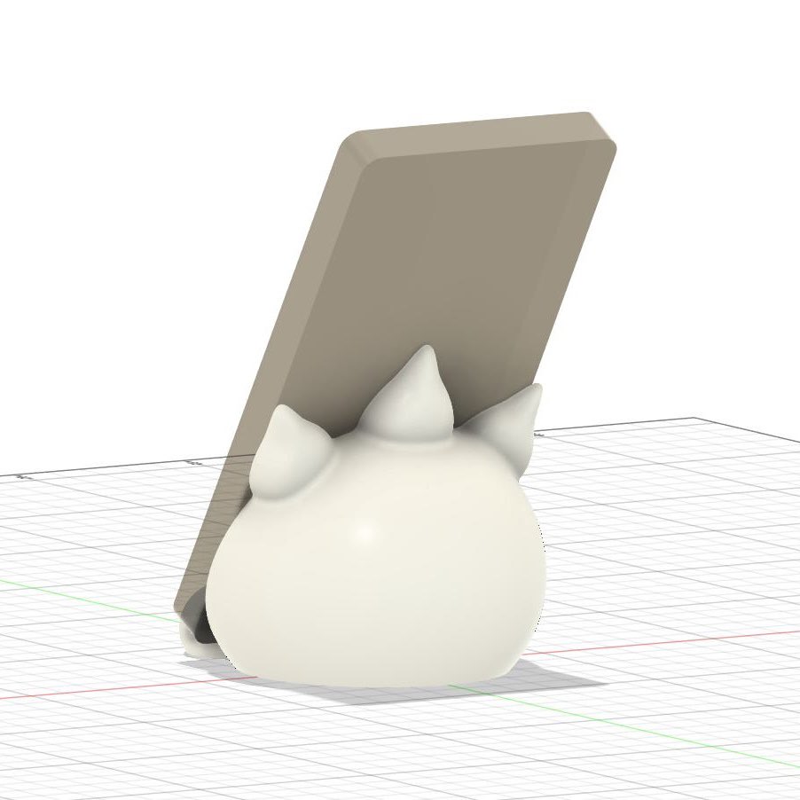 本日のデータ進捗！
スマホスタンドが欲しくなったので、ちはニックのお顔の形で作ってみようと思います！データコネコネ！٩(  'ω' )و
#3Dプリンター
#ホロライ部
#もはやちはや
