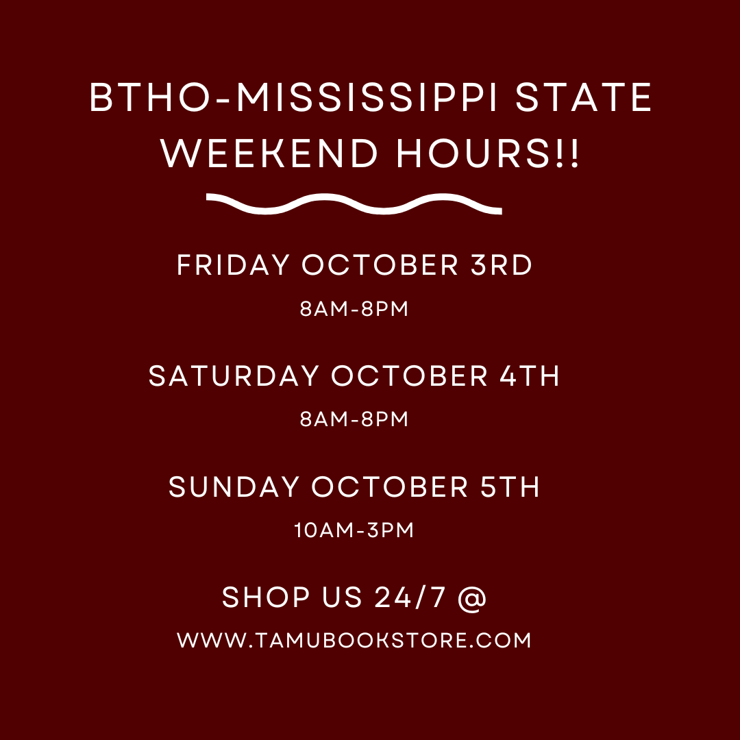Texas A&M Bookstore tweet media