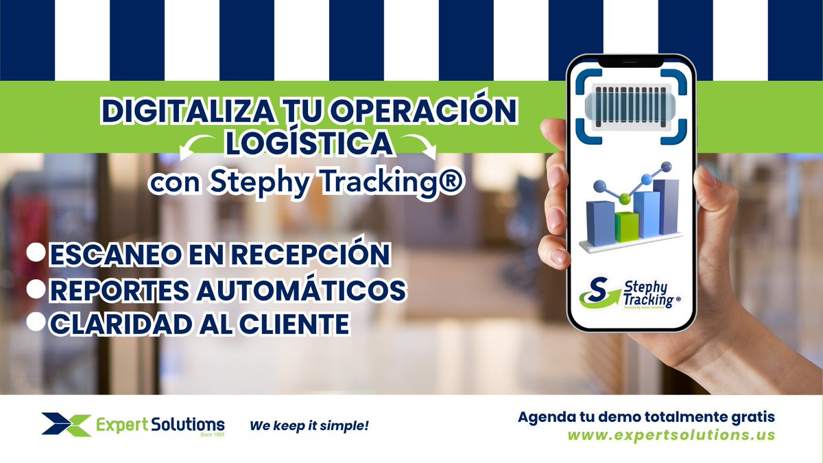 StephyTracking's tweet image. 🚀 Digitaliza toda tu operación con Stephy Tracking®

✅ Escaneo en recepción
✅ Estatus 
✅ Reportes automáticos
✅ Experiencia más clara para tu cliente

🔗 Empieza hoy en expertsolutions.us

📞 🇺🇸USA +1 (786) 264 2316 | 🇵🇦 Panamá +507 6977 8807

#StephyTracking #STOM…