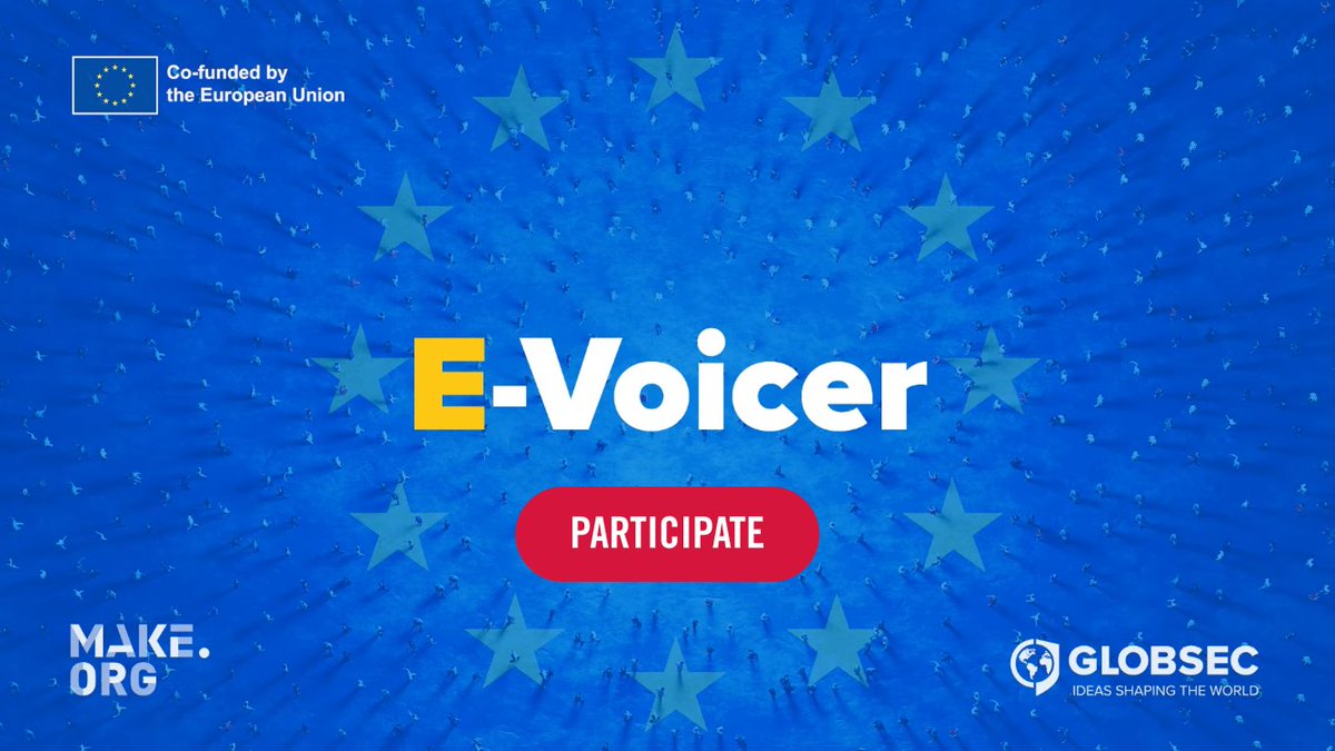 How could we all together strengthen our #security and resilience to face urgent global threats❓

Participate in the #CitizenConsultation on #EuropeanSecurity by sharing your ideas and voting on the other proposals 👉 make.org/consultation/m…

#EVoicer 🇪🇺
