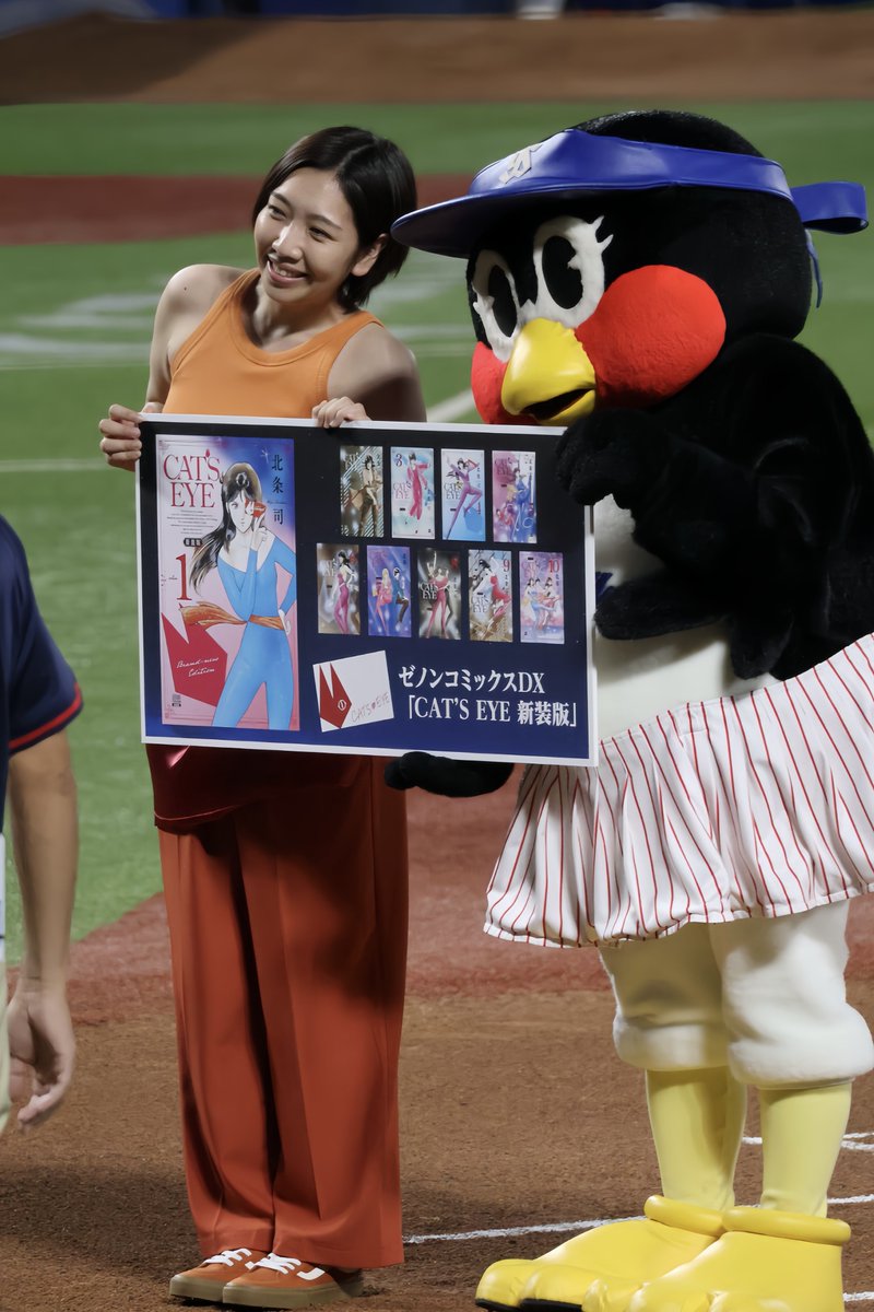 いまさらだけどお二人ともとっても礼儀正しくて、和やかな雰囲気でした♪2025.9.26
#swallows
#キャッツアイナイター
#エルフ
