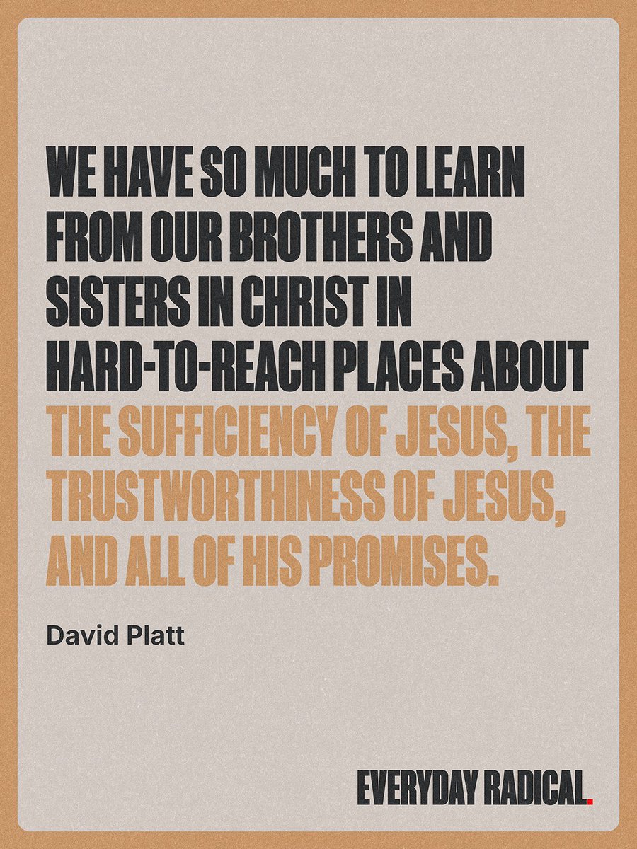 They risk everything to follow Jesus.

You will be challenged to see faith, mission, and courage differently in this week’s Everyday Radical episode.

🎧 Listen or watch wherever you get your podcasts now!
