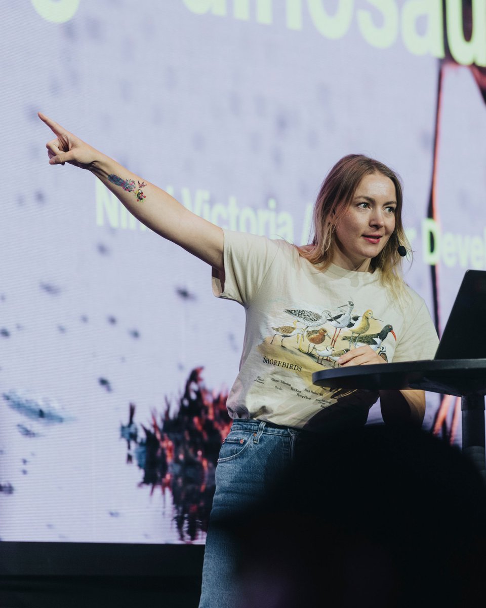 nordicjs's tweet image. Big applause for Géza-Tamás Kovács, Victoria Ninni Bergquist and Jeremiah Lee for stepping up in today’s Lightning Talks! ⚡️
It’s never easy to get on stage and share your ideas, but you did it brilliantly. Thanks for inspiring us with your passion and creativity at #NordicJS