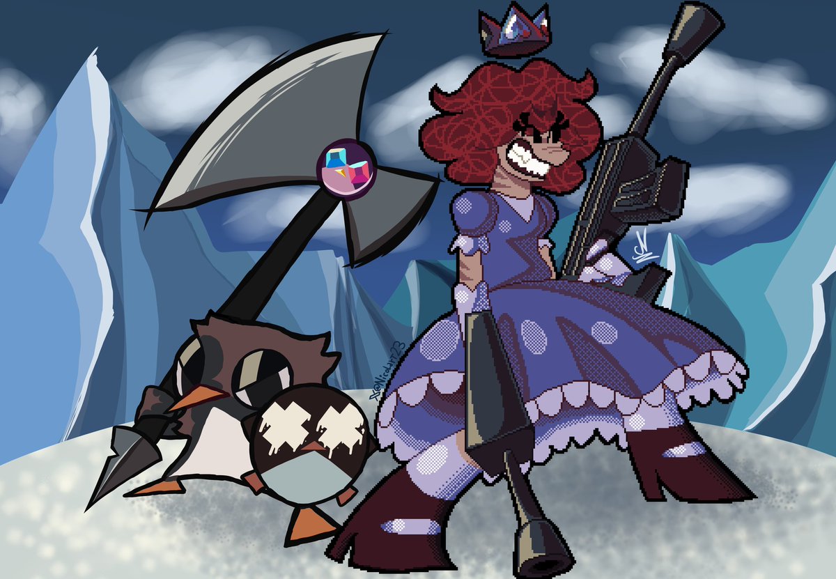 I SWEAR IM NOT DOING THIS ON PURPOSE I SWEAR!

Anyway, here's a new drawing :) #digitalart #ocartist