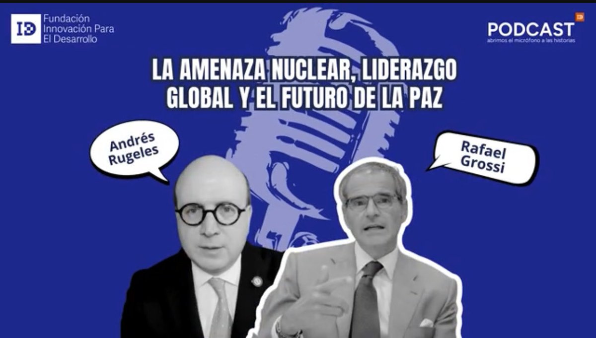 Comparto la entrevista / podcast “Átomos para la Paz” que he realizado a Rafael Grossi, director general del Organismo Internacional de Energía Atómica y candidato a la secretaría general de la ONU. <a href="/rafaelmgrossi/">Rafael Mariano Grossi</a> <a href="/IEA/">International Energy Agency</a> 

youtu.be/fYU_ZtChg4U?si…
