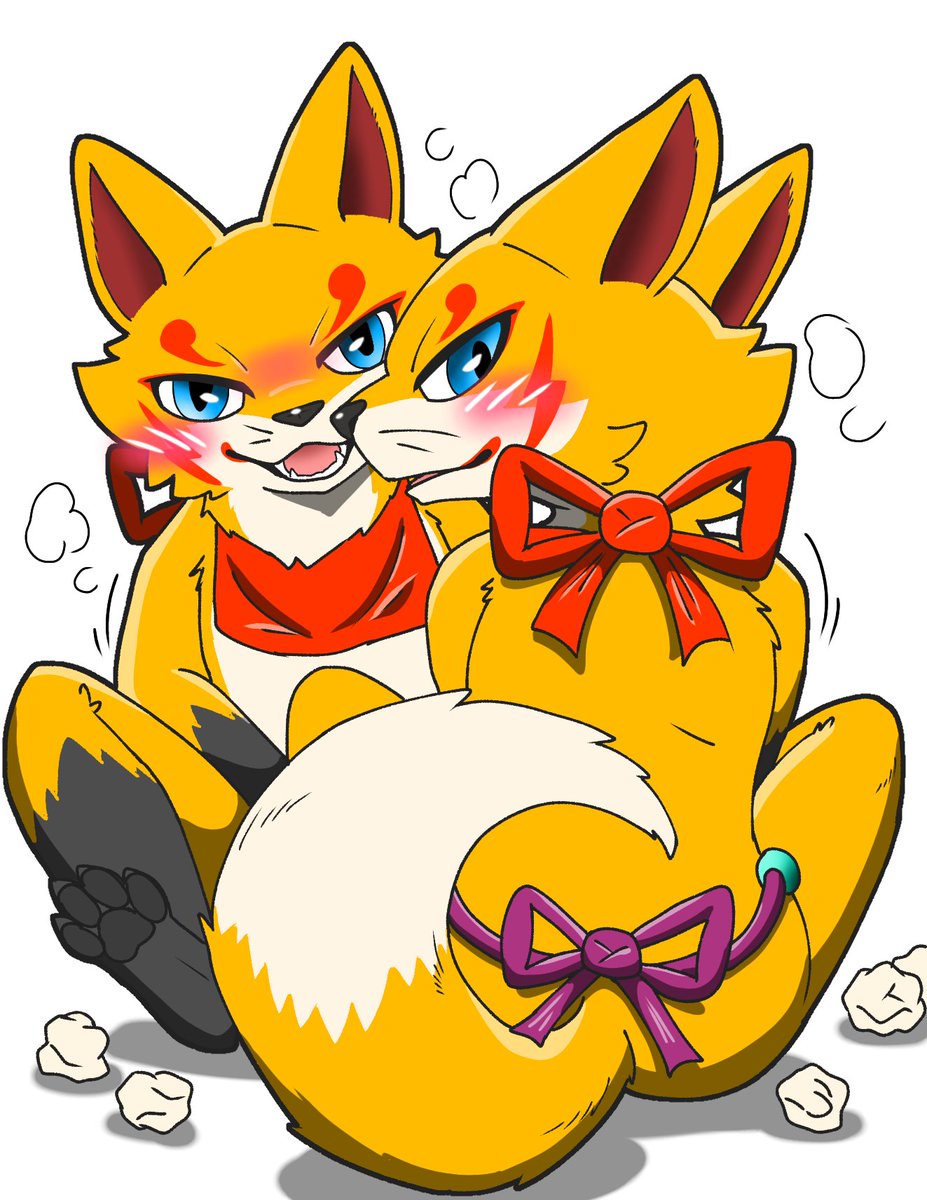 何見てんの〜？お取り込み中やで♡