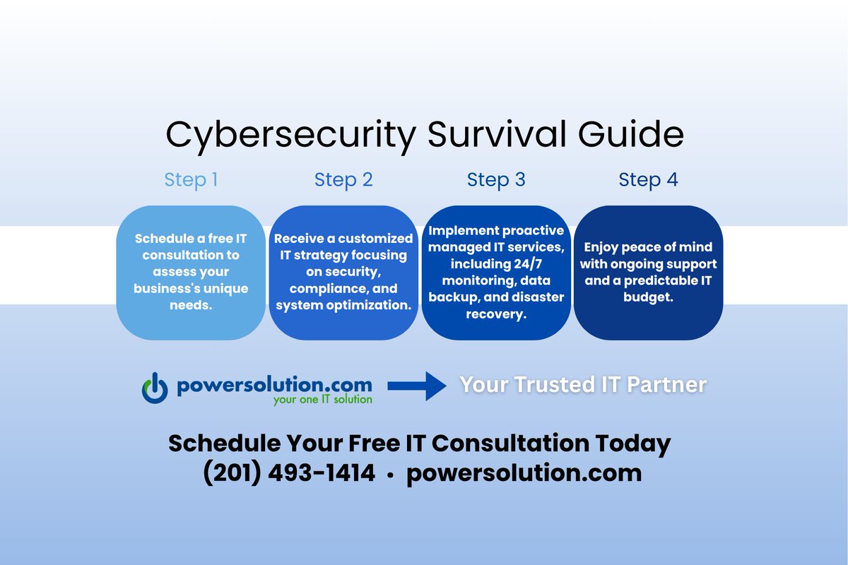 _powersolution_'s tweet image. Cybersecurity Awareness Month Reminder: Sometimes it’s just that easy—find the right IT partner and gain automatic protection, support, and peace of mind.
Take action now ➡️ hubs.ly/Q03M4gjd0. For expert guidance, call us at 📞 (201) 493-1414
#cybersecurityawareness