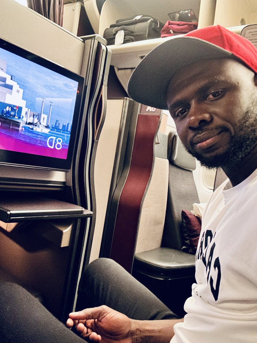 Just a villager chasing his dreams! Indeed a business trip deserves a business class ticket. Grateful to <a href="/aljazirafc/">نادي الجزيرة</a> 
<a href="/ebanorsports/">eBanor Sports Agency</a>
