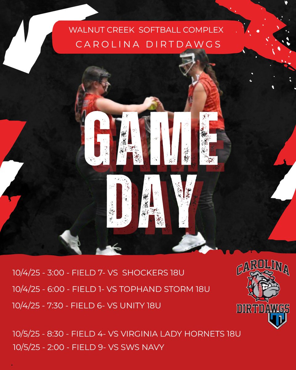 Can’t wait to be out with my girls again! Excited to try new things out and experiment with the game. 
Thank you to all the coaches coming out this beautiful weekend!
#co2028 <a href="/TopPreps/">TOP PREPS - Free Sports News, Videos & Information</a> <a href="/PrepSoftball/">Prep Softball 🥎</a> <a href="/MaxPreps/">MaxPreps</a> <a href="/DirtDawgsSB/">CarolinaDirtDawgsSB</a> <a href="/SoftballApex/">Apex HS Softball</a> <a href="/TakeCharge_SB/">TakeChargeRecruiting-Softball</a> <a href="/kbrock2028/">Kaitlin Brock Softball ‘28 (uncommitted)</a> <a href="/CoastRecruits/">Coast 2 Coast Recruits</a>