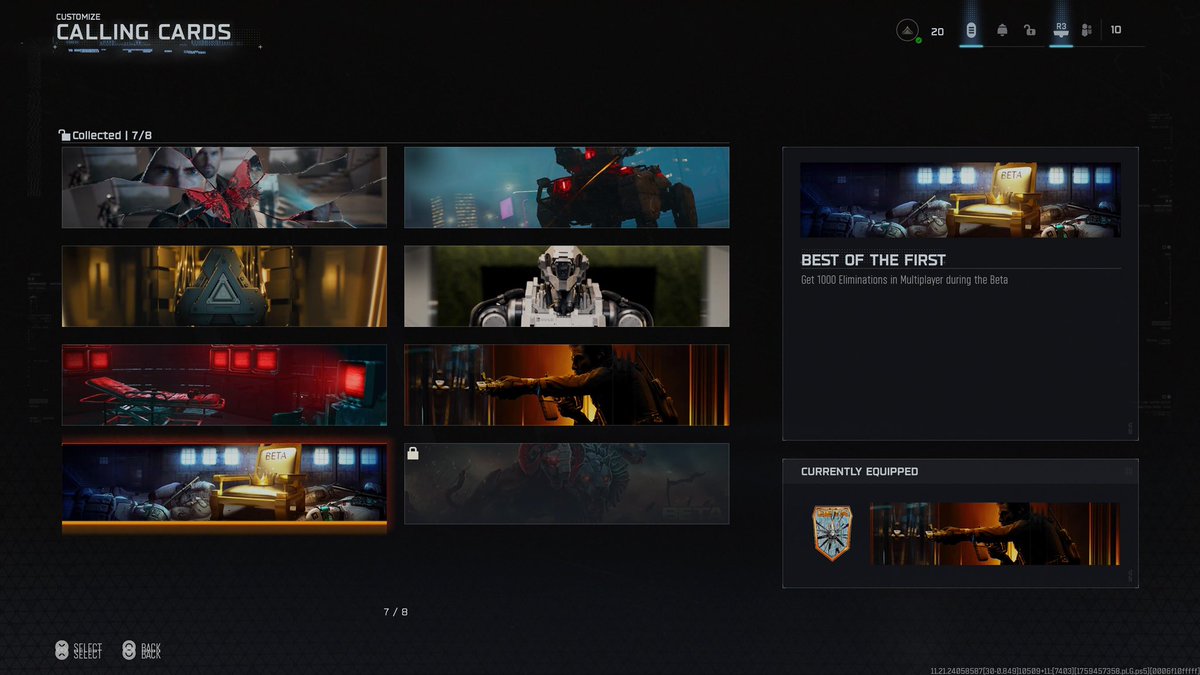 blvxksheep999's tweet image. Just got the secret calling card 🙀 @CallofDuty #BlackOps7 #BlackOps7beta @Endurance_es