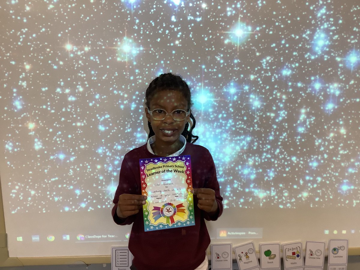 🌟Learner of the week🌟Well done!