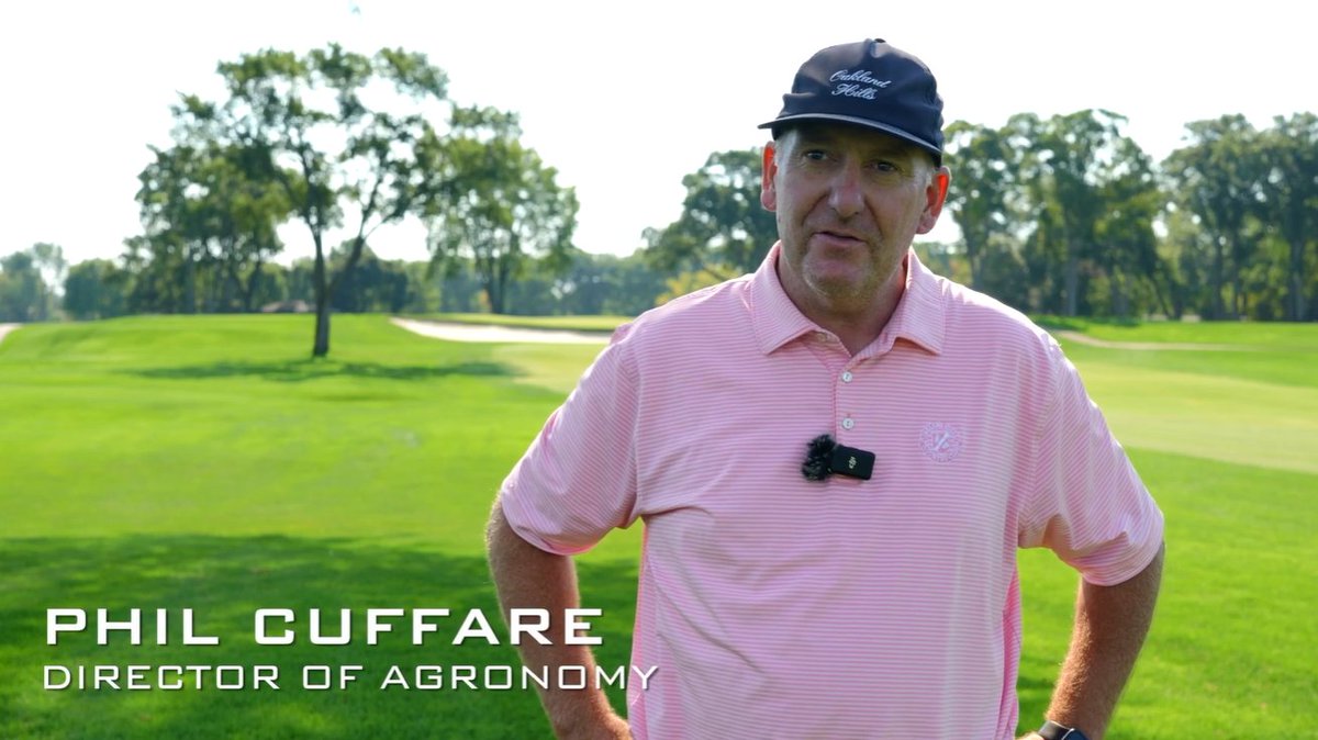 <a href="/PCuffare/">Phil Cuffare</a> shares how Oakland Hills Country Club keeps both courses championship-ready every single day of the year <a href="/TheGCSNetwork/">Superintendent Network</a> @TurfToday

Watch the full video on our YouTube channel!👇
hubs.la/Q03LVX-j0