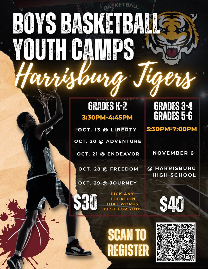 HSDAdventure's tweet photo. 🏀 Youth Boys' Basketball Camps!  Sign up here: https://t.co/YAetshaR8v https://t.co/n8TJjXAas3