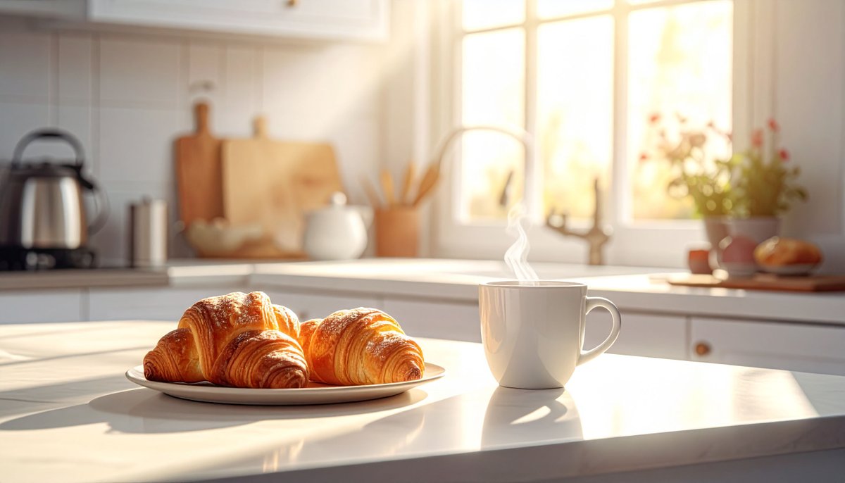 朝のコーヒータイムを格上げ！インスタントでもちょっとした工夫で本格的な味わいに。お湯の温度を少し下げてゆっくり注ぐだけで香りが引き立ちますよ。試してみてね！#おうちカフェ #コーヒーのある暮らし #簡単コーヒー