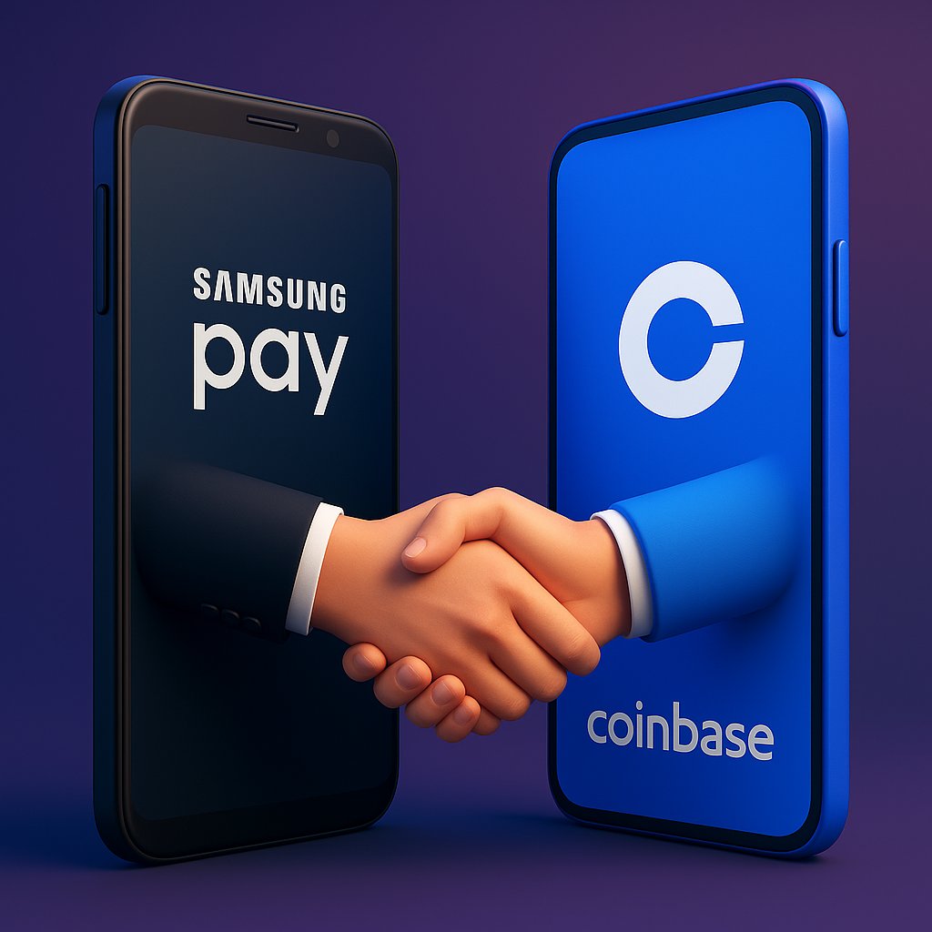 danielllradu's tweet image. Samsung face cel mai mare pas al său în crypto.

Galaxy Wallet integrează Coinbase Pay, oferind celor 75M de utilizatori din SUA acces direct la trading, staking și plăți cripto, fără aplicații separate.

Extinderea internațională urmează.