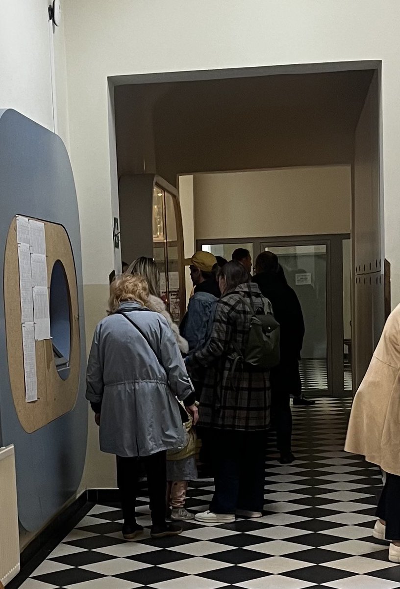 Voting underway in the Czech parliamentary elections.