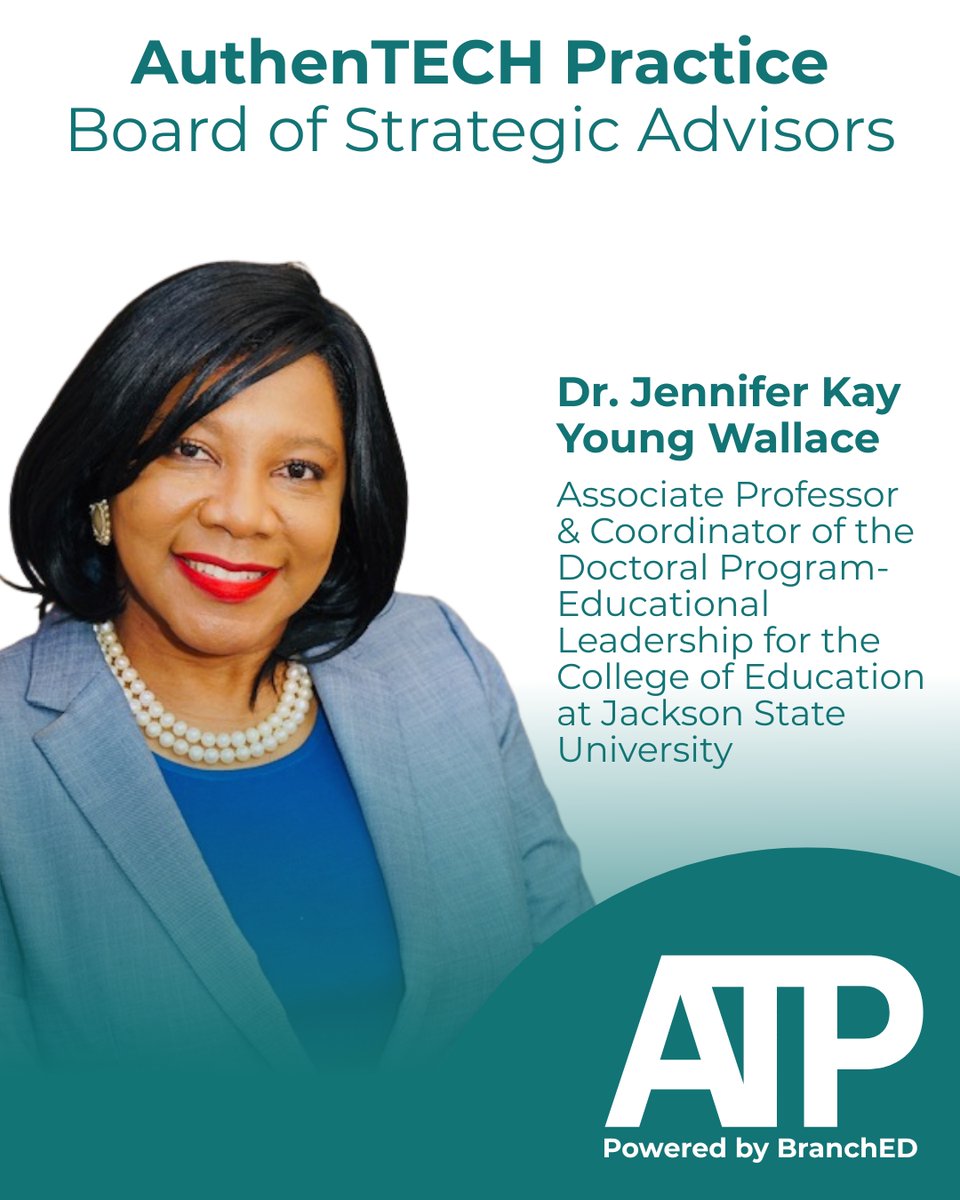 AuthenTechPrac's tweet image. We are proud to have the wisdom, experience, and insights of Jennifer Young Wallace, PhD of @JacksonStateU  shaping our work to advance teacher preparation and development through mixed-reality and AI-powered simulation.
