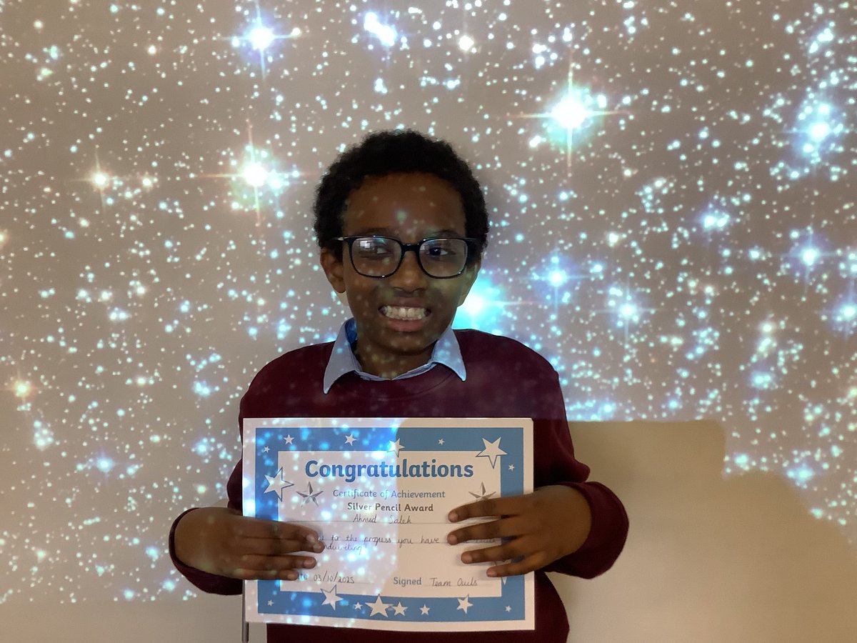 Silver Pencil Award ✏️🥈<a href="/StradbrokePri/">@StradbrokePrimary</a> 
Well done!