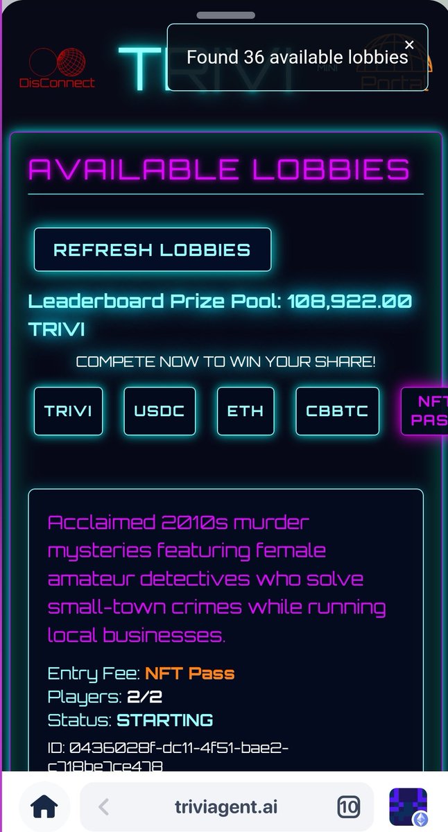 timmycartel's tweet image. trivia nights on @base just leveled up

Round 2 of @TriviAgent x Dropzone is here with another $3,000 prize pool waiting for the best players to climb the leaderboard.

This time, every Dropzone holder gets a TRIVI Game Pass NFT (worth $10) to claim free entry.

The NFT burns…