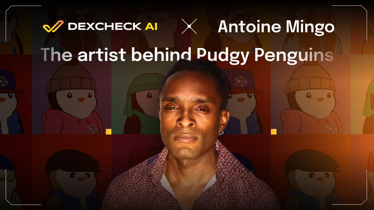 DexCheck_io's tweet image. Pudgy Penguins NFT art creator, Antoine Mingo will join DexCheck as the lead creative for our upcoming NFT collection. 🦉
Great to have Antoine on board!
More details here👇
decrypt.co/342816/pudgy-p…