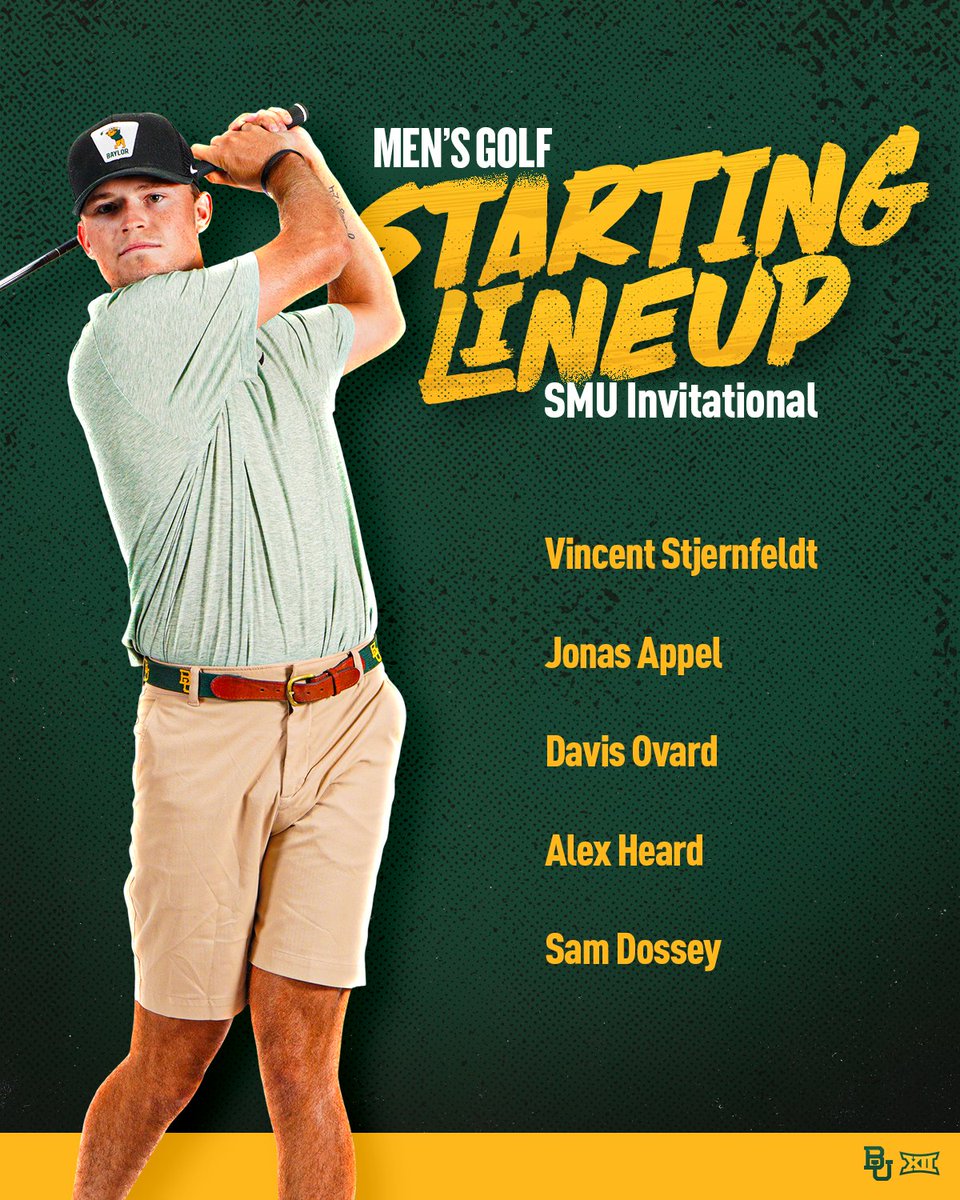 We're off to Dallas to compete at the SMU Invitational at Trinity Forest! 

🔗 baylorbea.rs/4mOtEWi

#SicEm 🐻